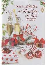 With Love, Sister And Brother-in-Law A Christmas Message